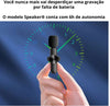 Microfone Profissional De Lapela Sem Fio Speaker®